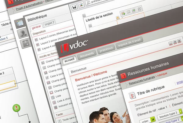 Design interface plateforme VDoc